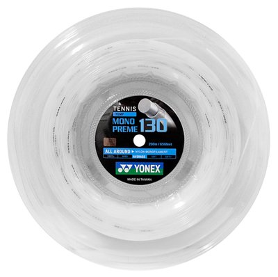 Струна для тенісу Yonex Monopreme White (200m) 153 фото