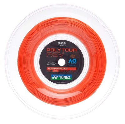 Струна для тенісу Yonex Poly Tour Rev Bright Orange (200m) 1.25 162 фото