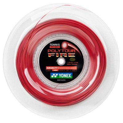Струна для тенісу Yonex Poly Tour Fire Red (200m) 164 фото